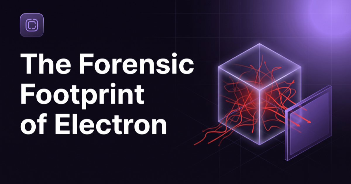 What Is Actually Inside Your Electron Apps? We Extracted One to Find Out