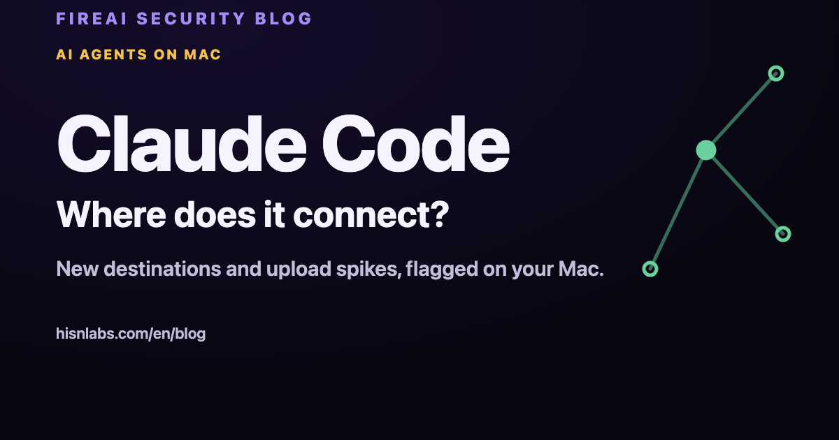 Monitor Claude Code Network Connections on Mac: Security with FireAI