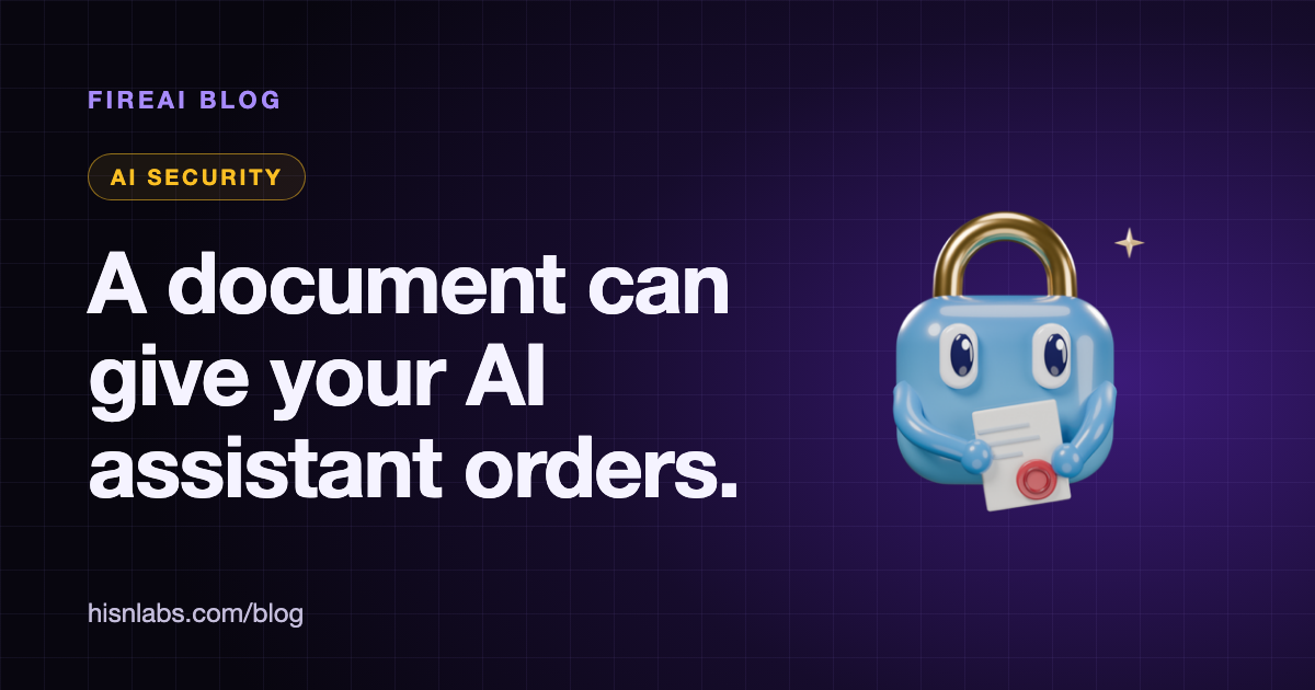 When a document gives your AI assistant orders: five defences, tested